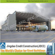 Light Steel Structure Portal Framed Structure Aircraft Hangar